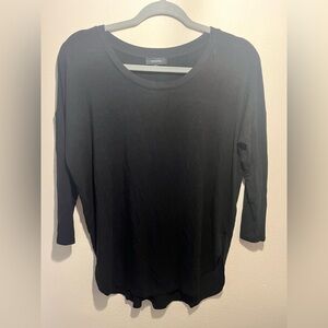 Babaton Black Relaxed Fit Top – Size S